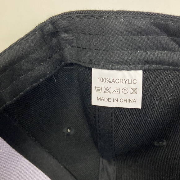 Security Guard Baseball Hat Adjustable embroidered black costume VIP president - Picture 7 of 7